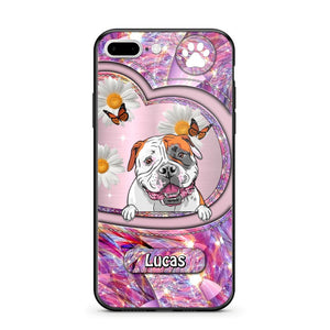 Personalized Dog Lover Sparkling Phone Case Printed 22AUG-HQ24