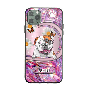 Personalized Dog Lover Sparkling Phone Case Printed 22AUG-HQ24