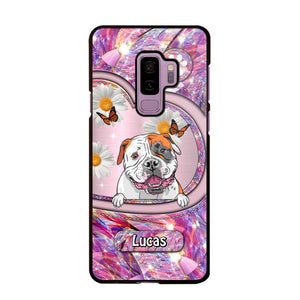 Personalized Dog Lover Sparkling Phone Case Printed 22AUG-HQ24