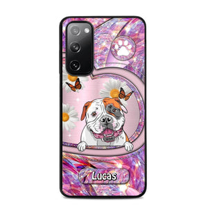 Personalized Dog Lover Sparkling Phone Case Printed 22AUG-HQ24