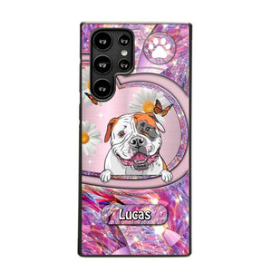 Personalized Dog Lover Sparkling Phone Case Printed 22AUG-HQ24