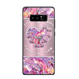 Personalized Kid Numbers Sparkling Phone Case Printed NGVQ2408