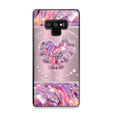 Personalized Kid Numbers Sparkling Phone Case Printed NGVQ2408