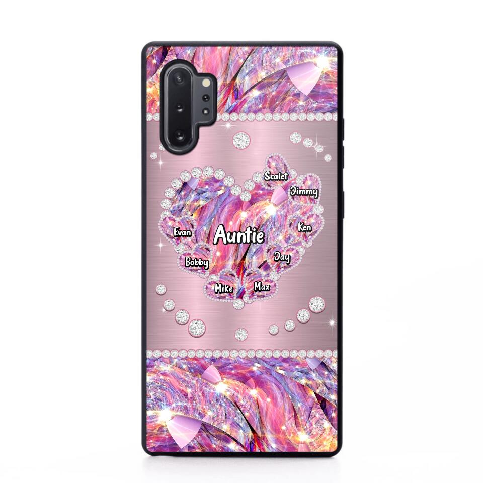 Personalized Kid Numbers Sparkling Phone Case Printed NGVQ2408