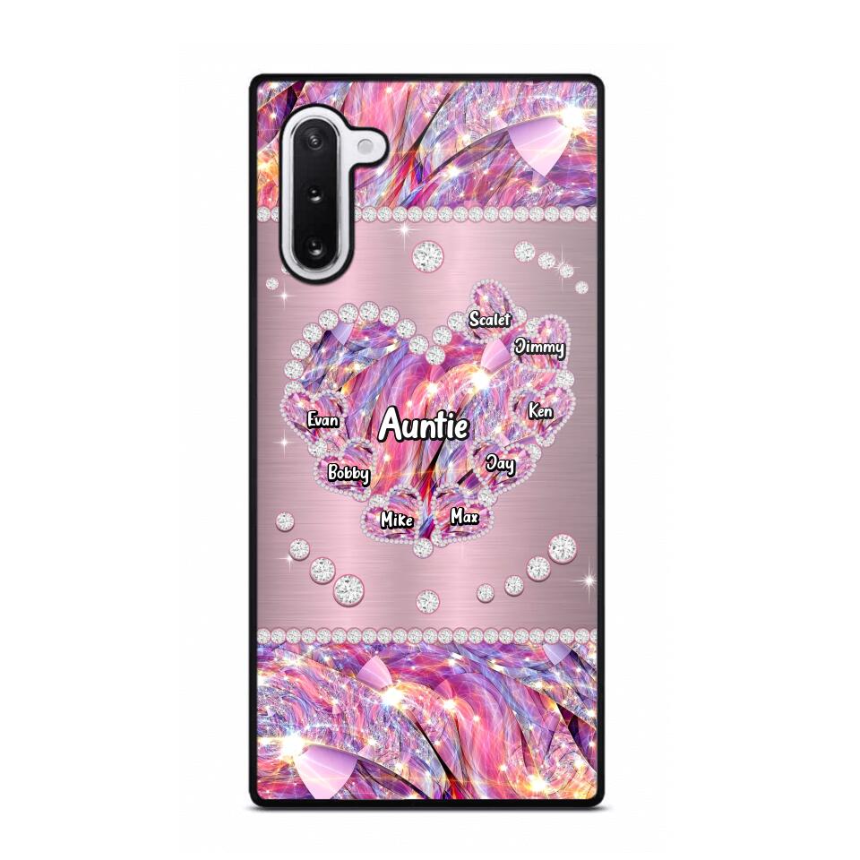 Personalized Kid Numbers Sparkling Phone Case Printed NGVQ2408