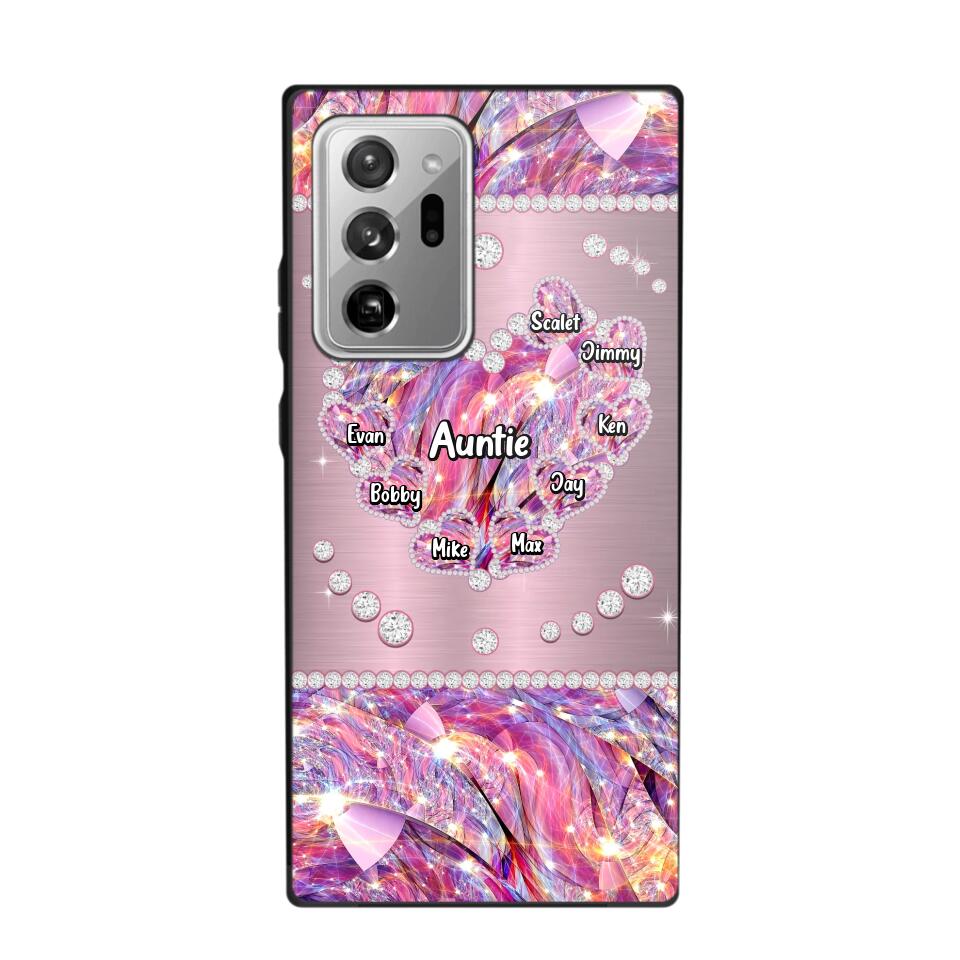 Personalized Kid Numbers Sparkling Phone Case Printed NGVQ2408