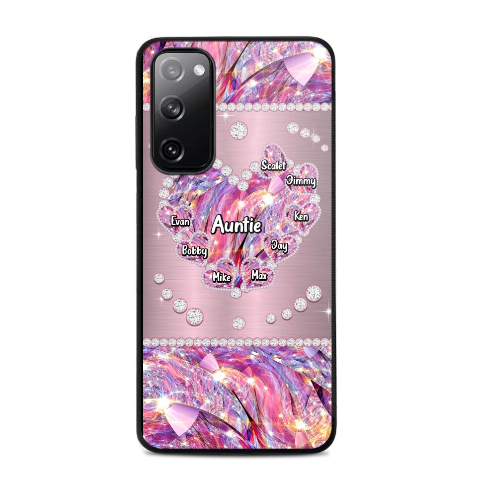 Personalized Kid Numbers Sparkling Phone Case Printed NGVQ2408