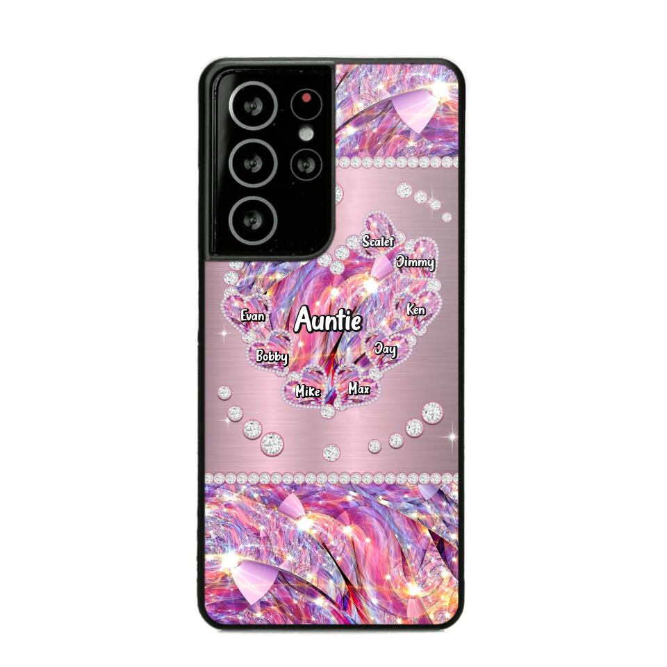 Personalized Kid Numbers Sparkling Phone Case Printed NGVQ2408