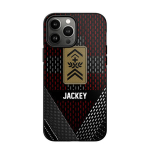 Personalized Swiss Veteran/ Solider Rank Phonecase 3D Printed QTVQ2508