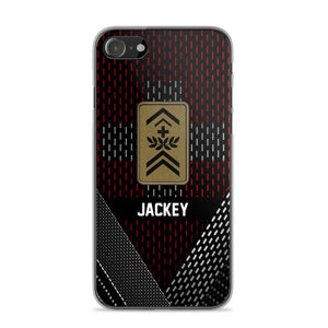 Personalized Swiss Veteran/ Solider Rank Phonecase 3D Printed QTVQ2508