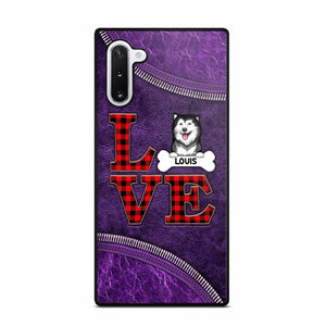 Personalized Love Dog Phonecase 3D Printed NQVQ2408