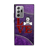 Personalized Love Dog Phonecase 3D Printed NQVQ2408