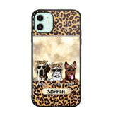 Personalized Dog Lover Leopard Phone Case Printed 22AUG-DT25