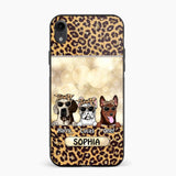 Personalized Dog Lover Leopard Phone Case Printed 22AUG-DT25