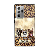 Personalized Dog Lover Leopard Phone Case Printed 22AUG-DT25