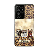 Personalized Dog Lover Leopard Phone Case Printed 22AUG-DT25