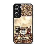 Personalized Dog Lover Leopard Phone Case Printed 22AUG-DT25