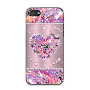 Personalized Kid Numbers Sparkling Phone Case Printed NGVQ2408