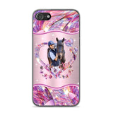 Personalized Horse Lover Sparkling Phone Case Printed 22AUG-HQ25