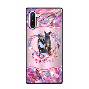 Personalized Horse Lover Sparkling Phone Case Printed 22AUG-HQ25