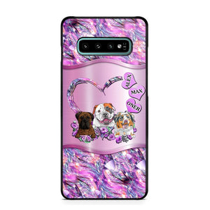 Personalized Dog Lover Sparkling Phone Case Printed 22AUG-MA25