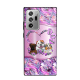 Personalized Dog Lover Sparkling Phone Case Printed 22AUG-MA25