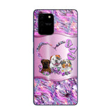 Personalized Dog Lover Sparkling Phone Case Printed 22AUG-MA25