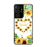 Personalized Grandma Kid Sunflower Phone Case Printed 22AUG-DT25