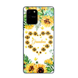 Personalized Grandma Kid Sunflower Phone Case Printed 22AUG-DT25