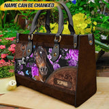 Personalized Horse Leather Bag Printed NQVQ2608