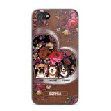 Personalized Flower Dog Phonecase 3D Printed NQDT2608