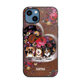 Personalized Flower Dog Phonecase 3D Printed NQDT2608