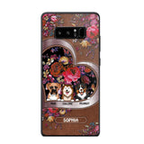 Personalized Flower Dog Phonecase 3D Printed NQDT2608