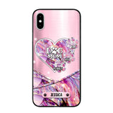 Personalized Heart Dog Mom Phonecase 3D Printed NQDT2708