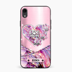 Personalized Heart Dog Mom Phonecase 3D Printed NQDT2708