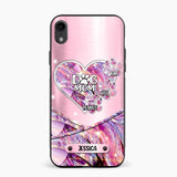 Personalized Heart Dog Mom Phonecase 3D Printed NQDT2708