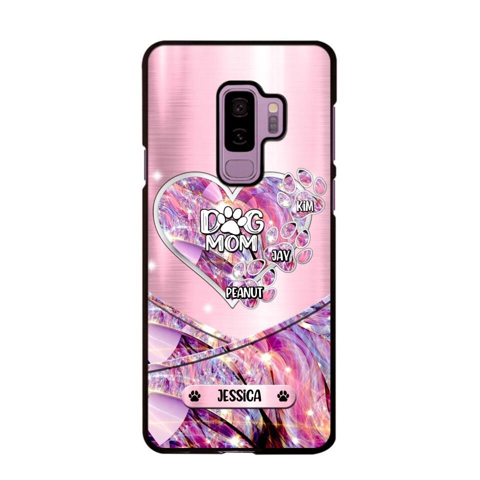 Personalized Heart Dog Mom Phonecase 3D Printed NQDT2708