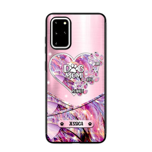 Personalized Heart Dog Mom Phonecase 3D Printed NQDT2708