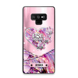 Personalized Heart Dog Mom Phonecase 3D Printed NQDT2708