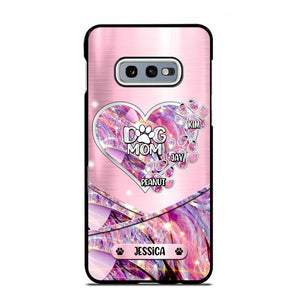 Personalized Heart Dog Mom Phonecase 3D Printed NQDT2708