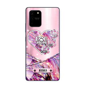 Personalized Heart Dog Mom Phonecase 3D Printed NQDT2708