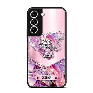 Personalized Heart Dog Mom Phonecase 3D Printed NQDT2708