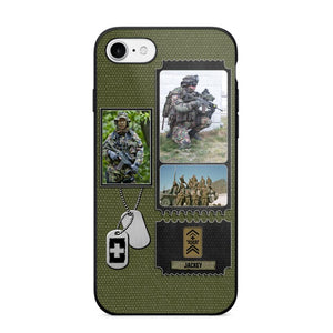 Personalized Swiss Veteran/ Solider Rank Upload Photo Phonecase 3D Printed QTVQ2708