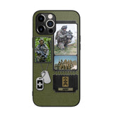 Personalized Swiss Veteran/ Solider Rank Upload Photo Phonecase 3D Printed QTVQ2708