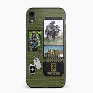 Personalized Swiss Veteran/ Solider Rank Upload Photo Phonecase 3D Printed QTVQ2708