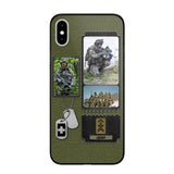 Personalized Swiss Veteran/ Solider Rank Upload Photo Phonecase 3D Printed QTVQ2708