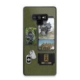 Personalized Swiss Veteran/ Solider Rank Upload Photo Phonecase 3D Printed QTVQ2708