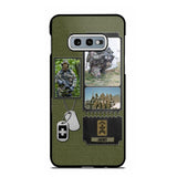 Personalized Swiss Veteran/ Solider Rank Upload Photo Phonecase 3D Printed QTVQ2708