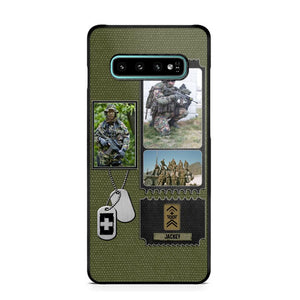 Personalized Swiss Veteran/ Solider Rank Upload Photo Phonecase 3D Printed QTVQ2708