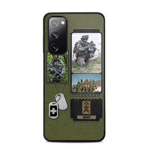 Personalized Swiss Veteran/ Solider Rank Upload Photo Phonecase 3D Printed QTVQ2708